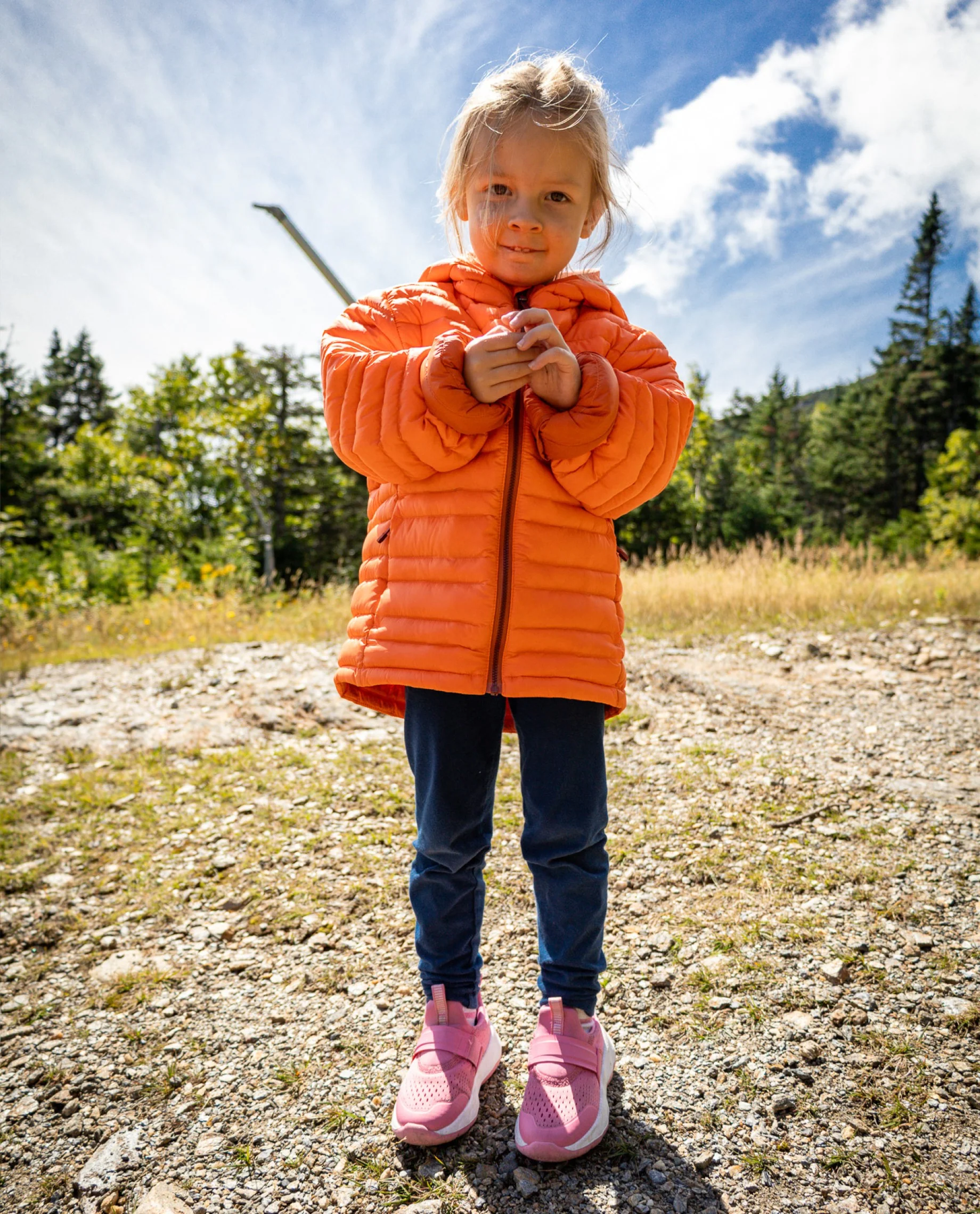 Kids' Pinion Down Hooded Jacket - Image 3