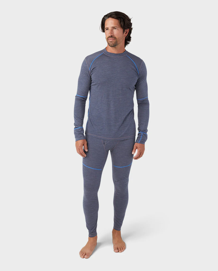 Men's Basis PeakWool Lightweight Crew LS - Image 12