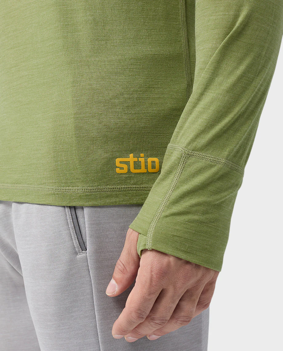 Men's Basis PeakWool Lightweight Crew LS - Image 19