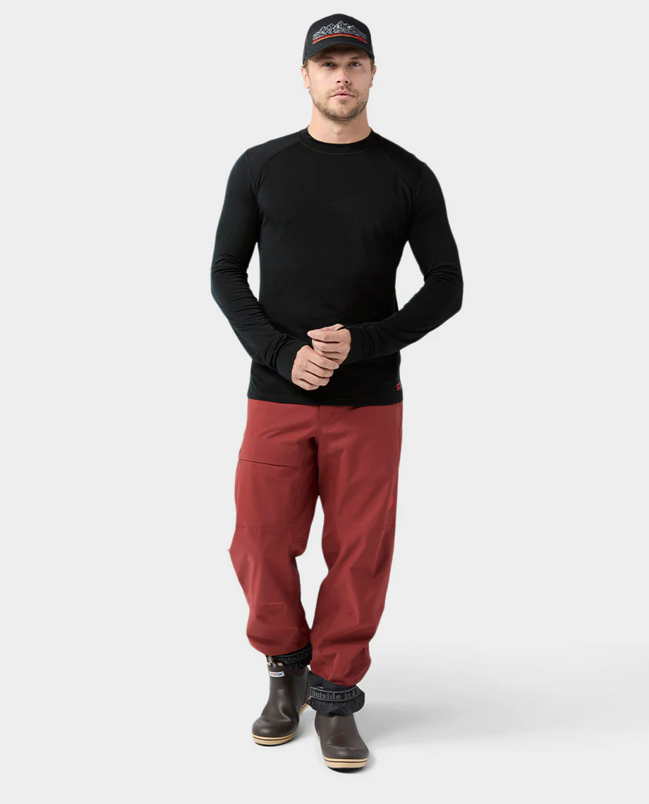 Men's Basis PeakWool Lightweight Crew LS - Image 34