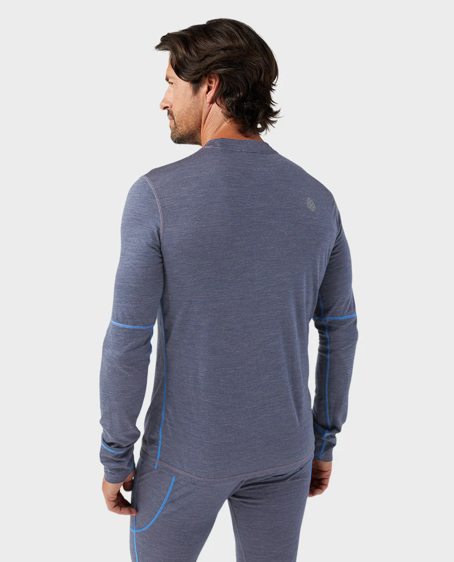 Men's Basis PeakWool Lightweight Crew LS - Image 6