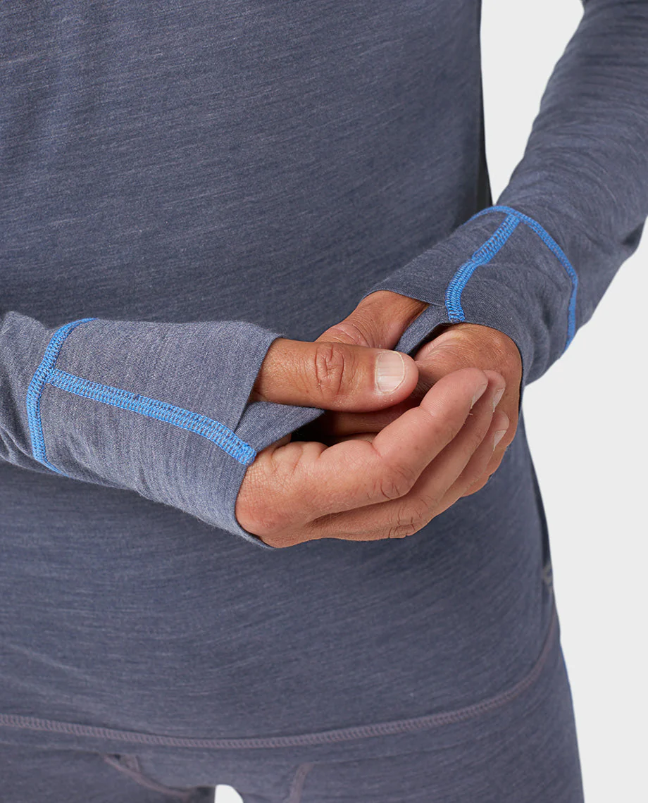 Men's Basis PeakWool Lightweight Crew LS - Image 7