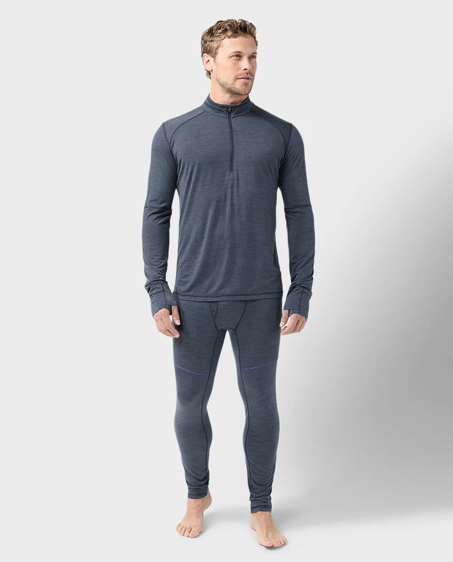 Men's Basis PeakWool Lightweight Half Zip - Image 16