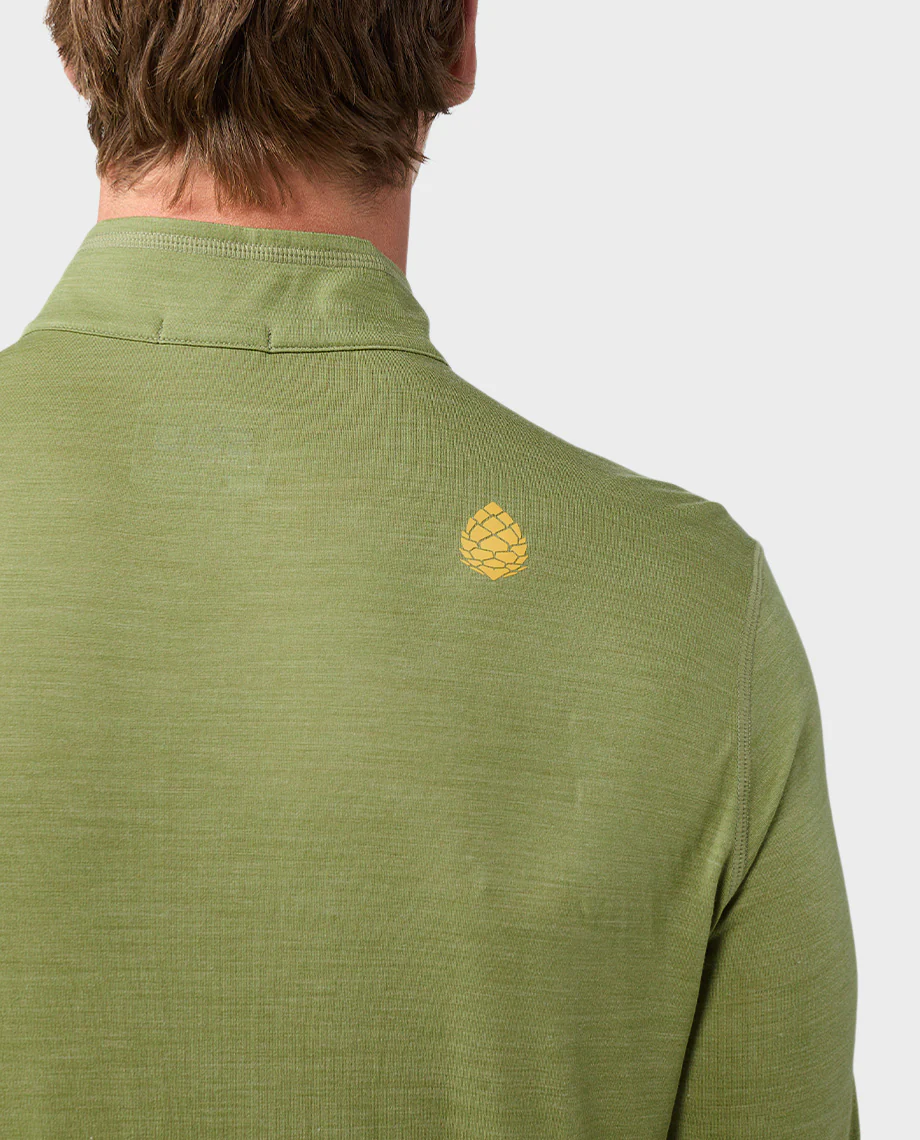Men's Basis PeakWool Lightweight Half Zip - Image 7