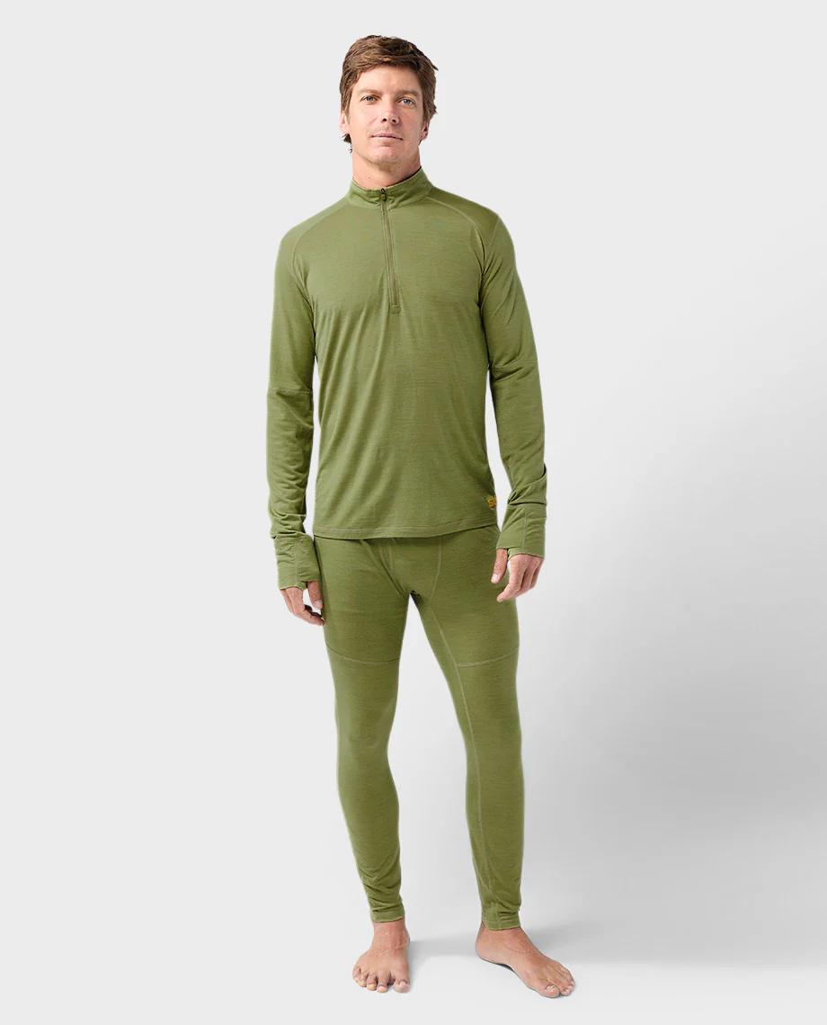 Men's Basis PeakWool Lightweight Half Zip - Image 8
