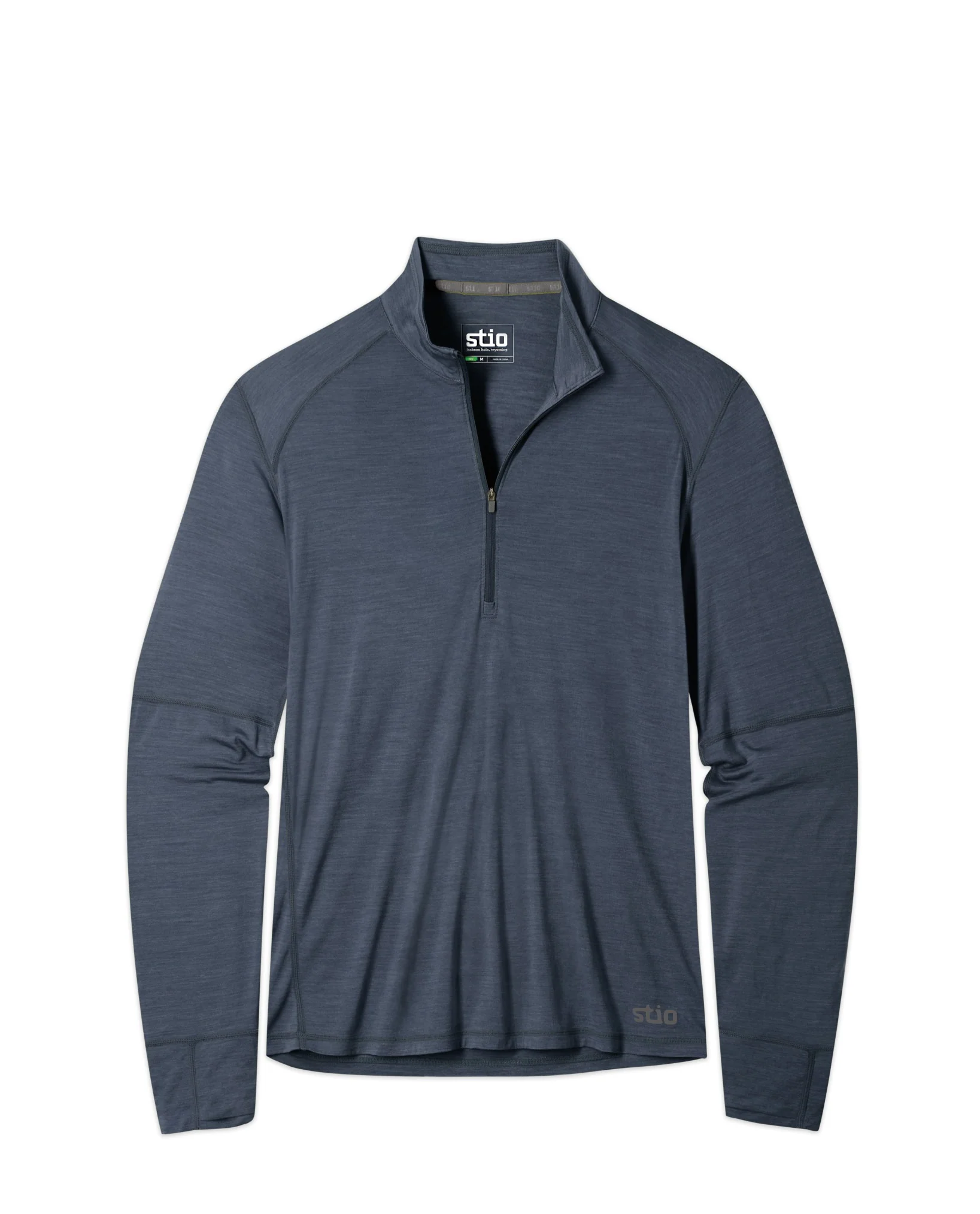 Men's Basis PeakWool Lightweight Half Zip - Image 9