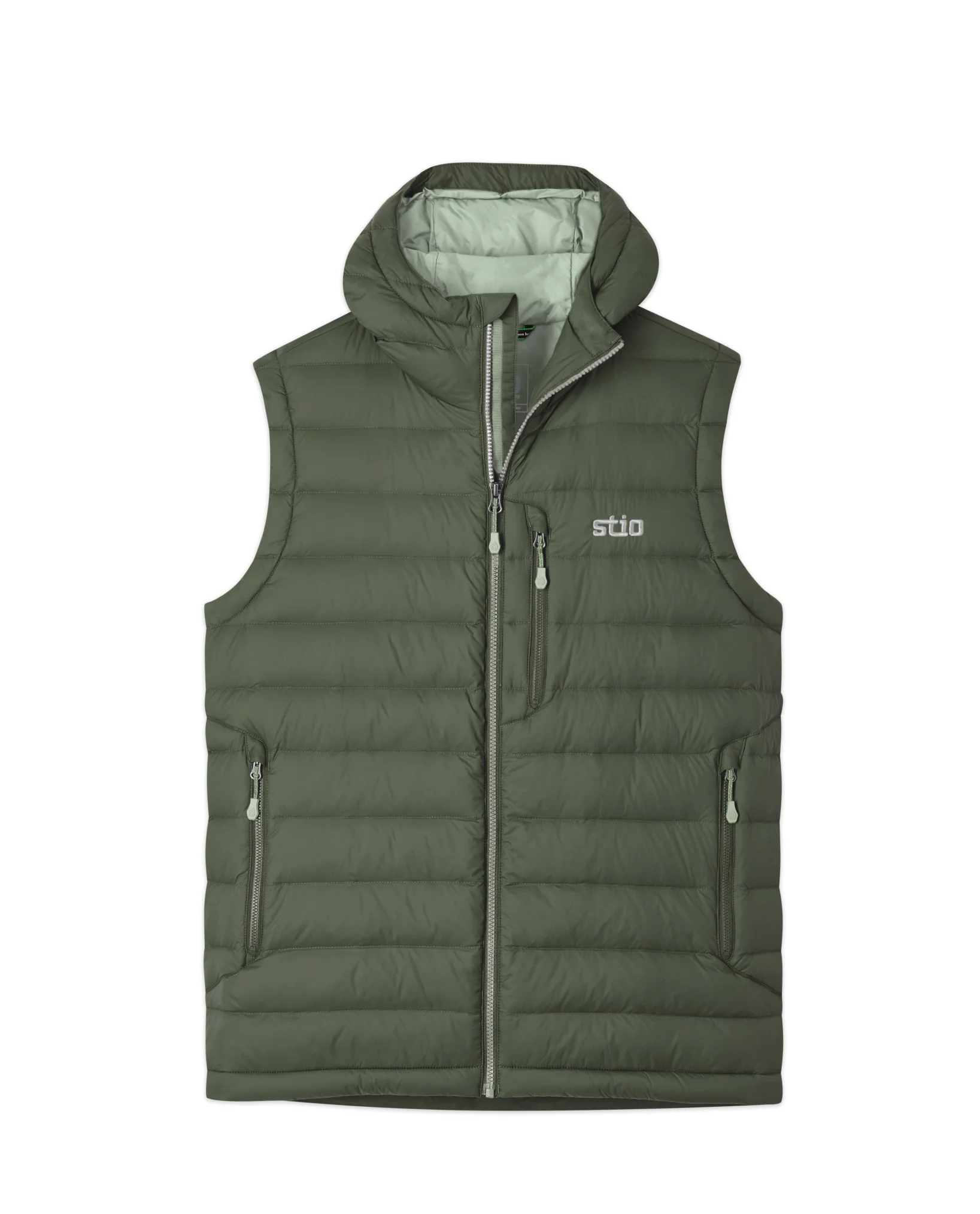 Men's Hometown Down Hooded Vest - Image 11