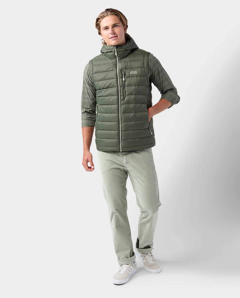 Men's Hometown Down Hooded Vest - Image 13