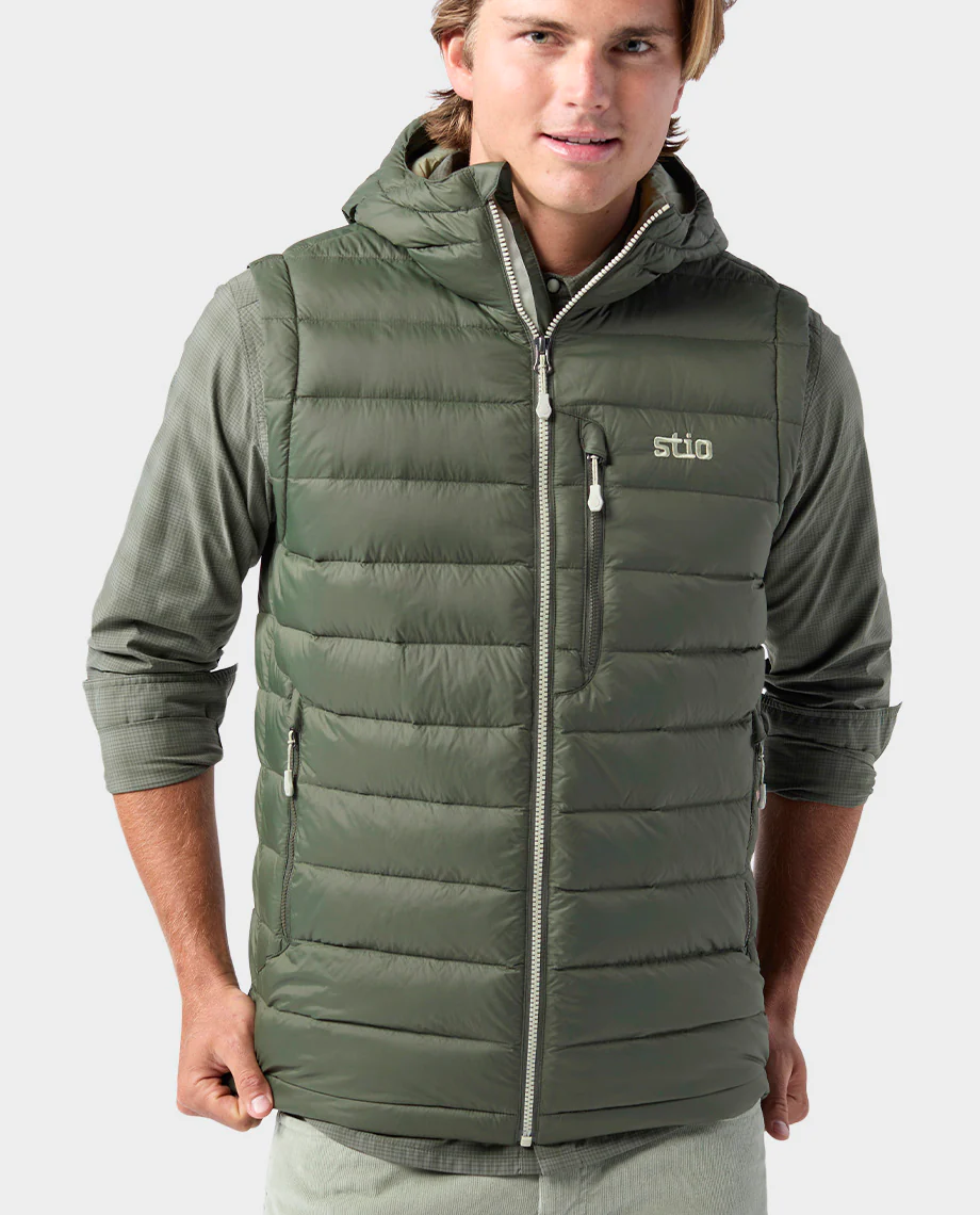 Men's Hometown Down Hooded Vest - Image 16