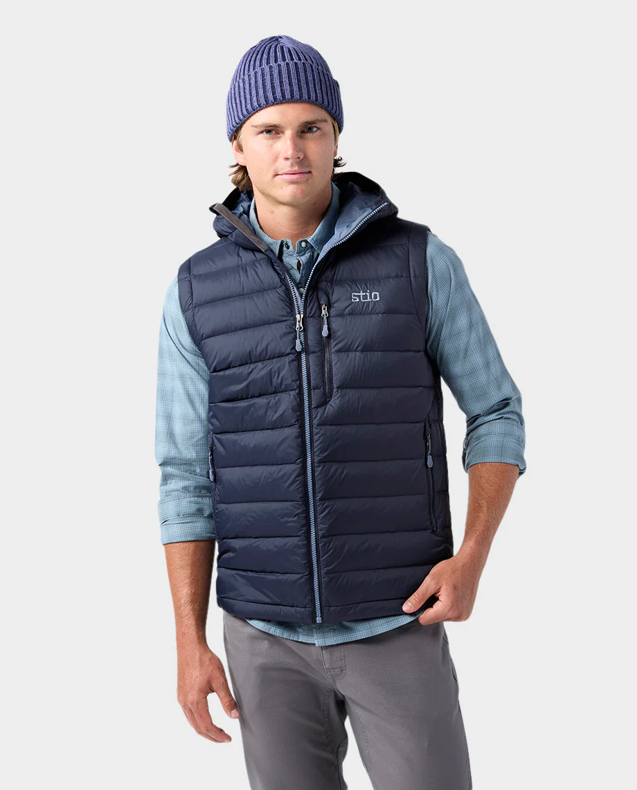 Men's Hometown Down Hooded Vest - Image 23