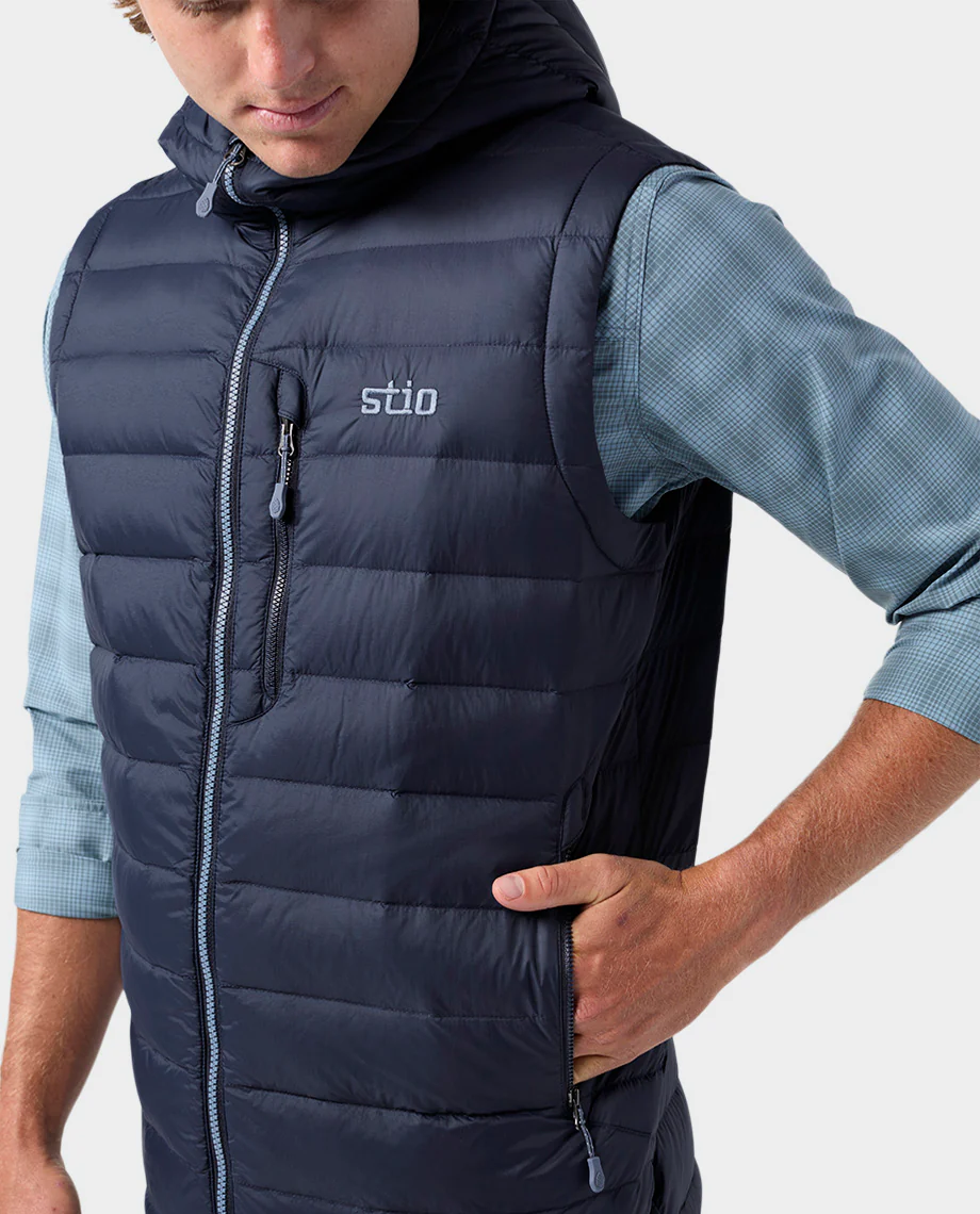 Men's Hometown Down Hooded Vest - Image 24
