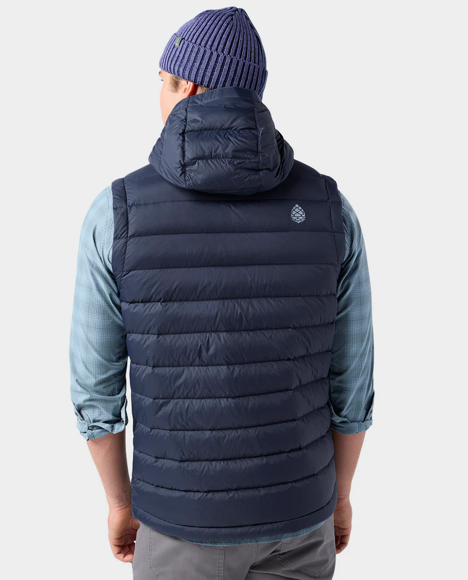 Men's Hometown Down Hooded Vest - Image 25