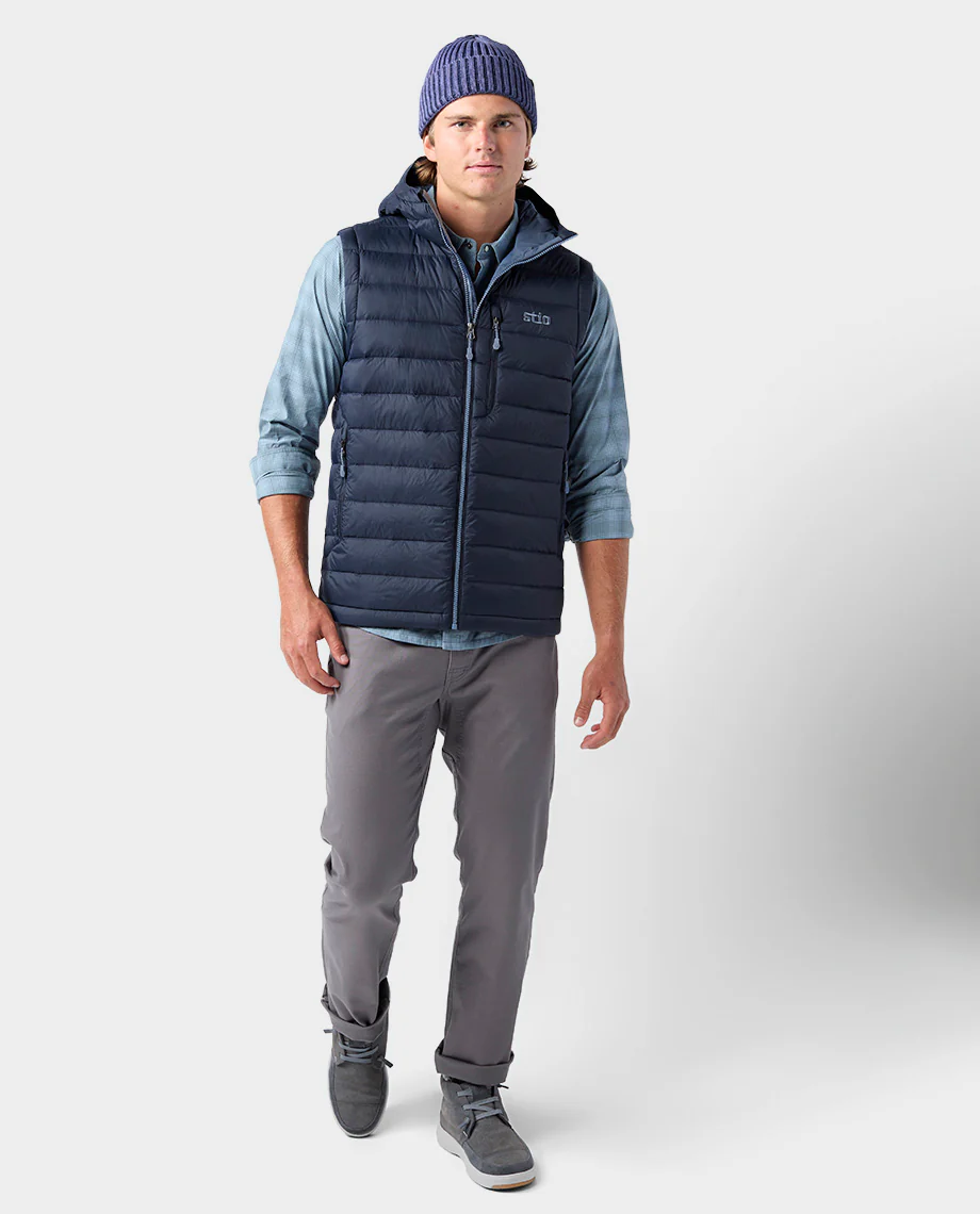 Men's Hometown Down Hooded Vest - Image 27