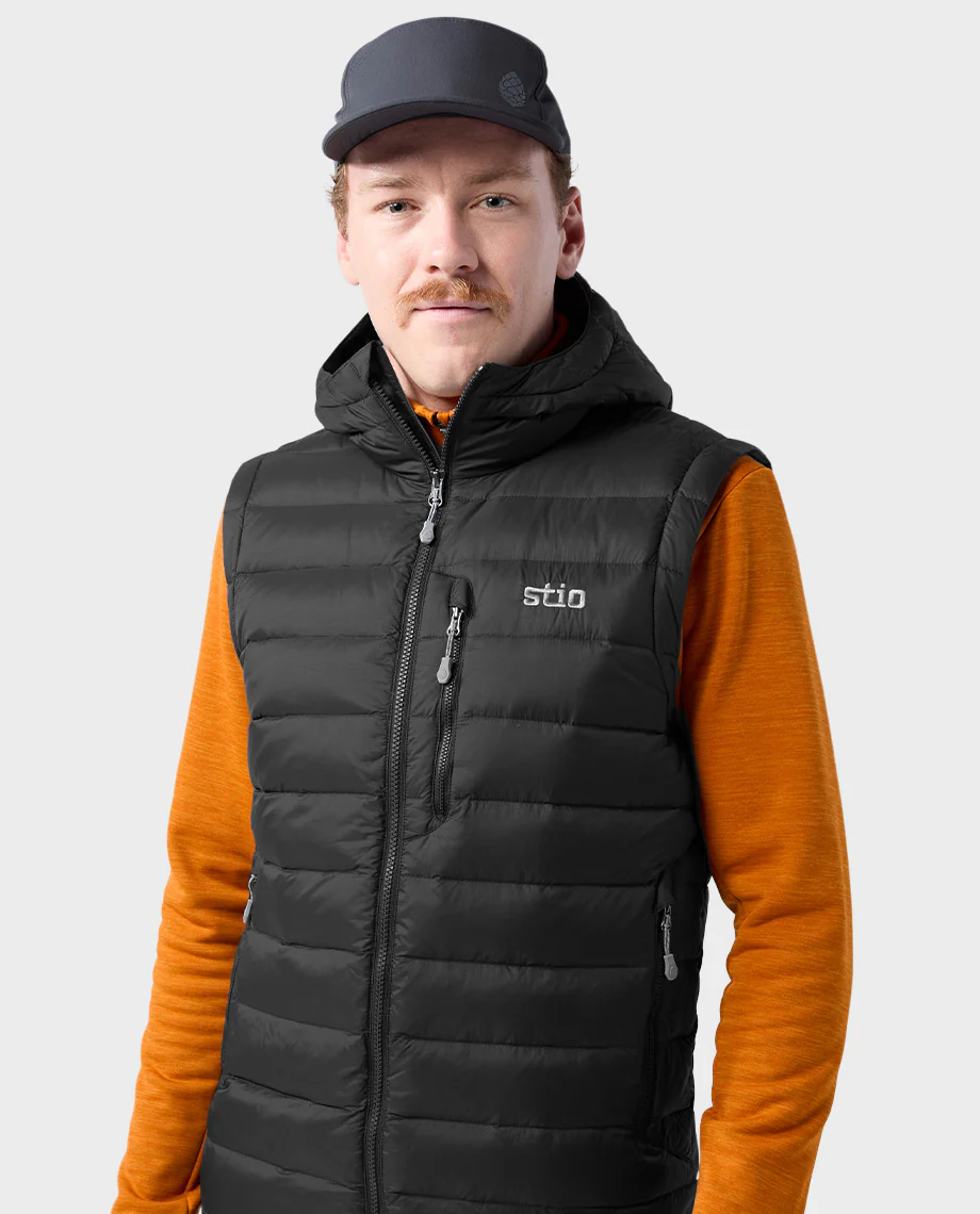 Men's Hometown Down Hooded Vest - Image 3