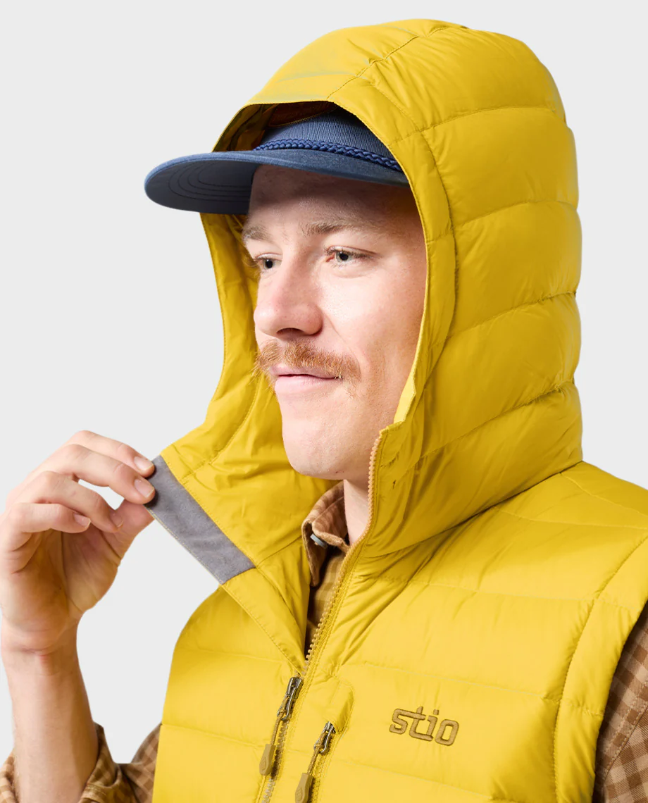 Men's Hometown Down Hooded Vest - Image 35