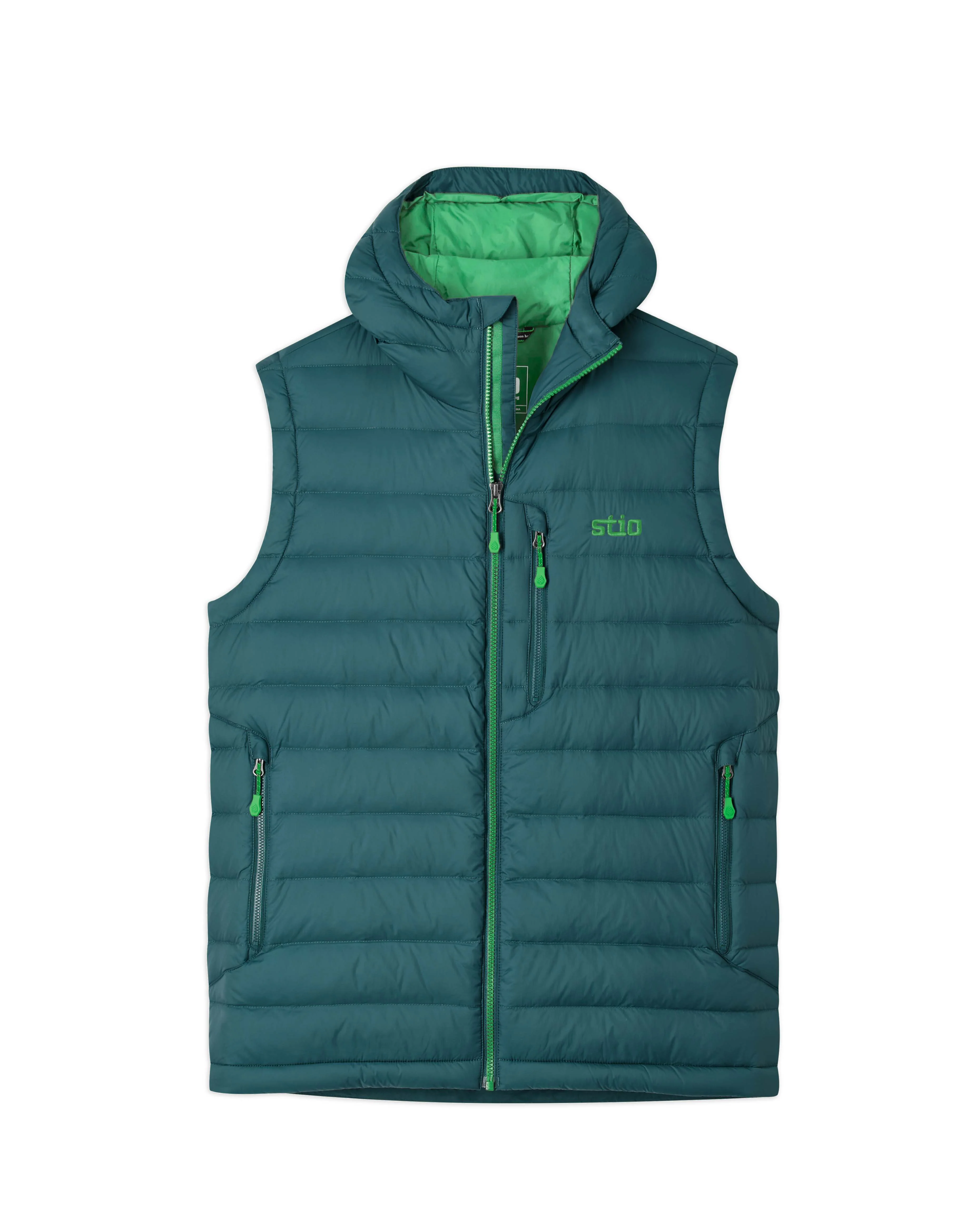 Men's Hometown Down Hooded Vest - Image 39