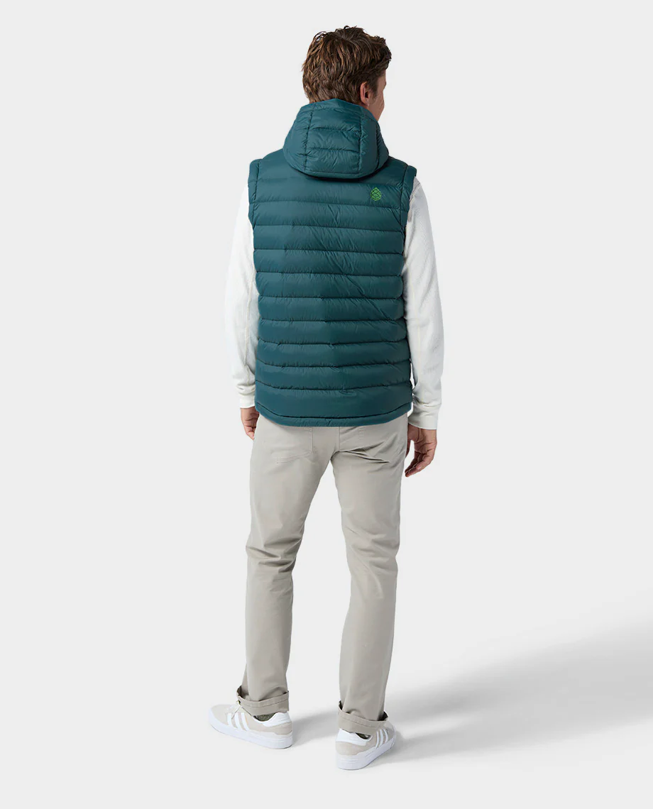 Men's Hometown Down Hooded Vest - Image 42
