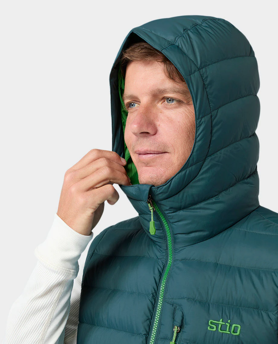 Men's Hometown Down Hooded Vest - Image 43