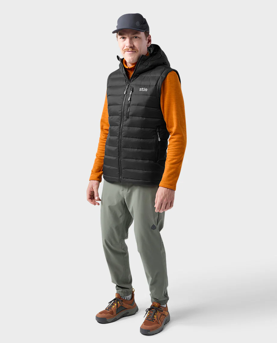 Men's Hometown Down Hooded Vest - Image 5