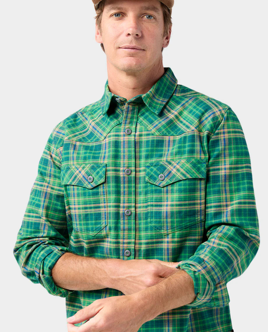Men's Junction Midweight Flannel Shirt - Image 14