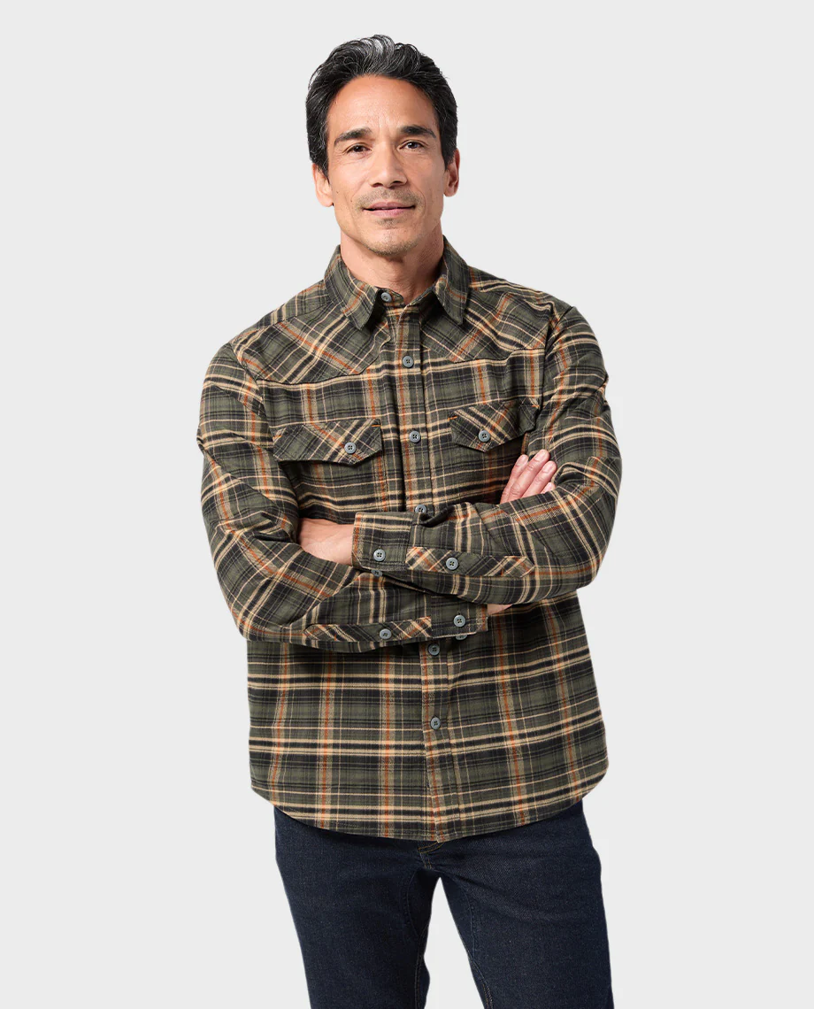 Men's Junction Midweight Flannel Shirt - Image 3