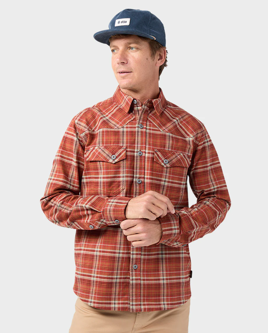 Men's Junction Midweight Flannel Shirt - Image 35