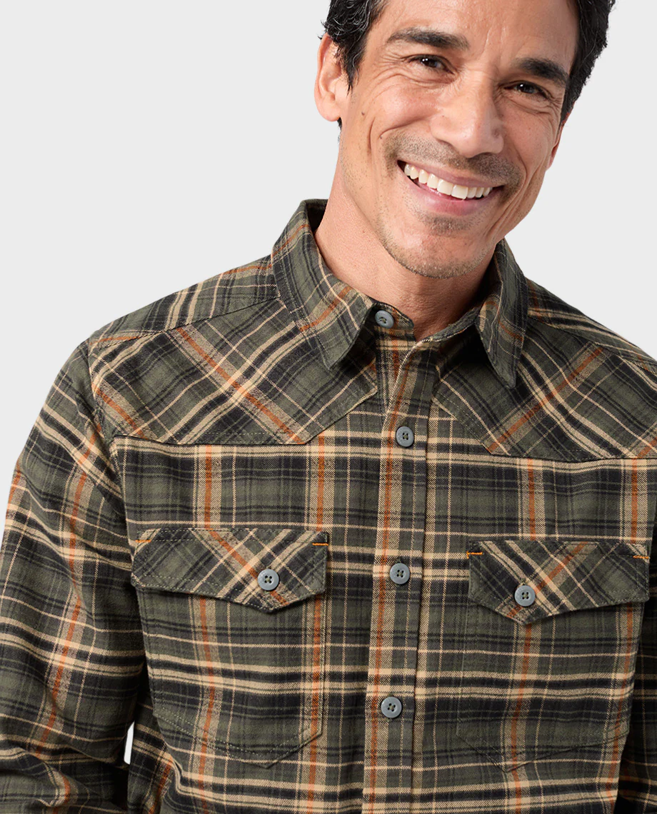 Men's Junction Midweight Flannel Shirt - Image 5