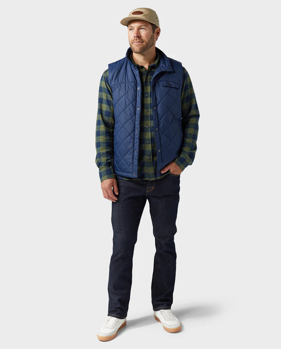 Men's Miter Stretch Lightweight Flannel Shirt - Image 10