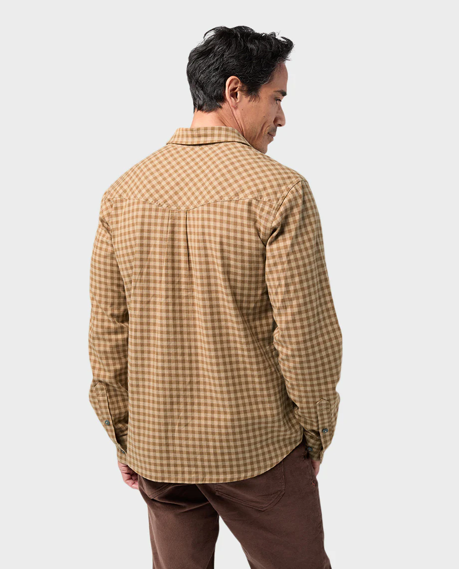 Men's Miter Stretch Lightweight Flannel Shirt - Image 15