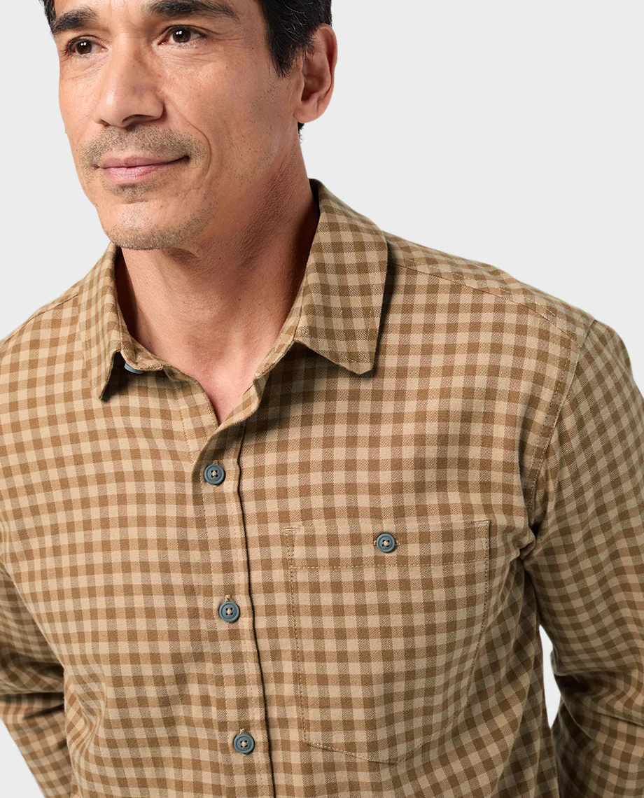 Men's Miter Stretch Lightweight Flannel Shirt - Image 16