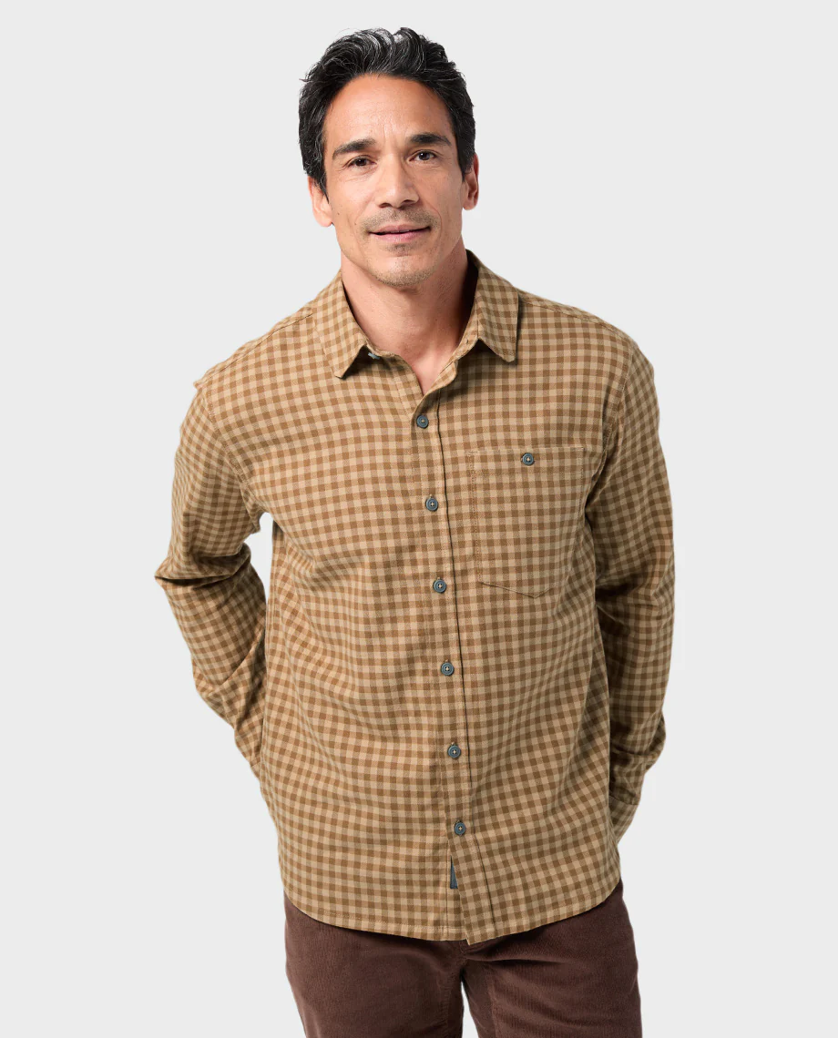 Men's Miter Stretch Lightweight Flannel Shirt - Image 17