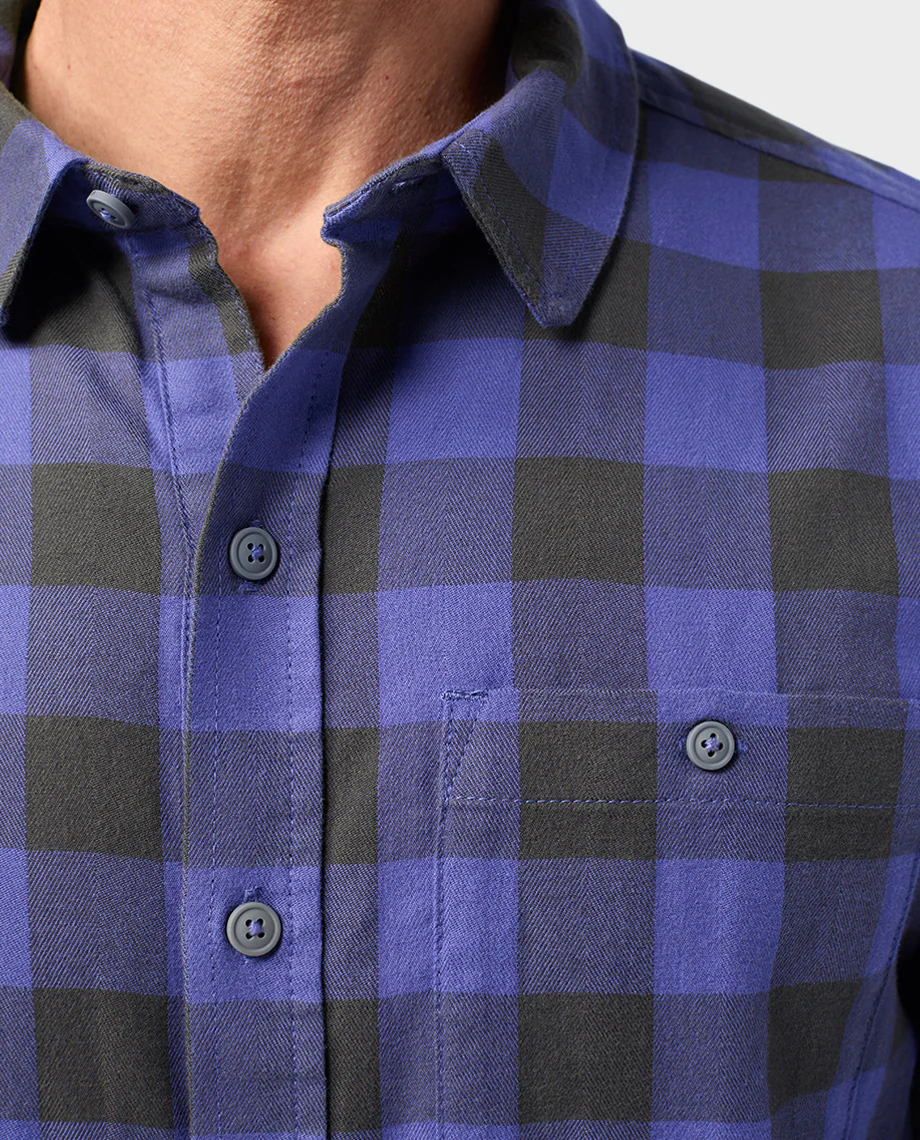 Men's Miter Stretch Lightweight Flannel Shirt - Image 28