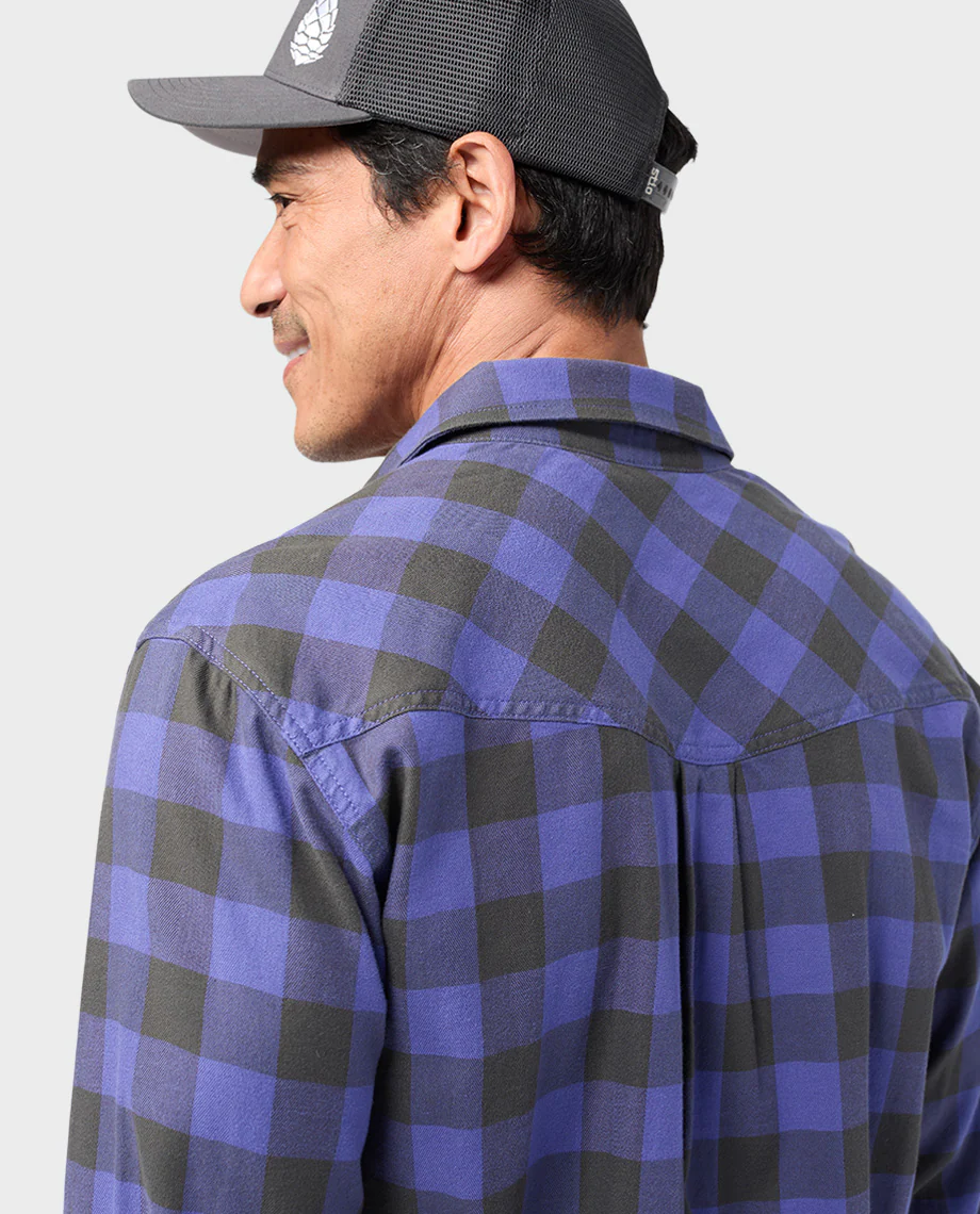 Men's Miter Stretch Lightweight Flannel Shirt - Image 31