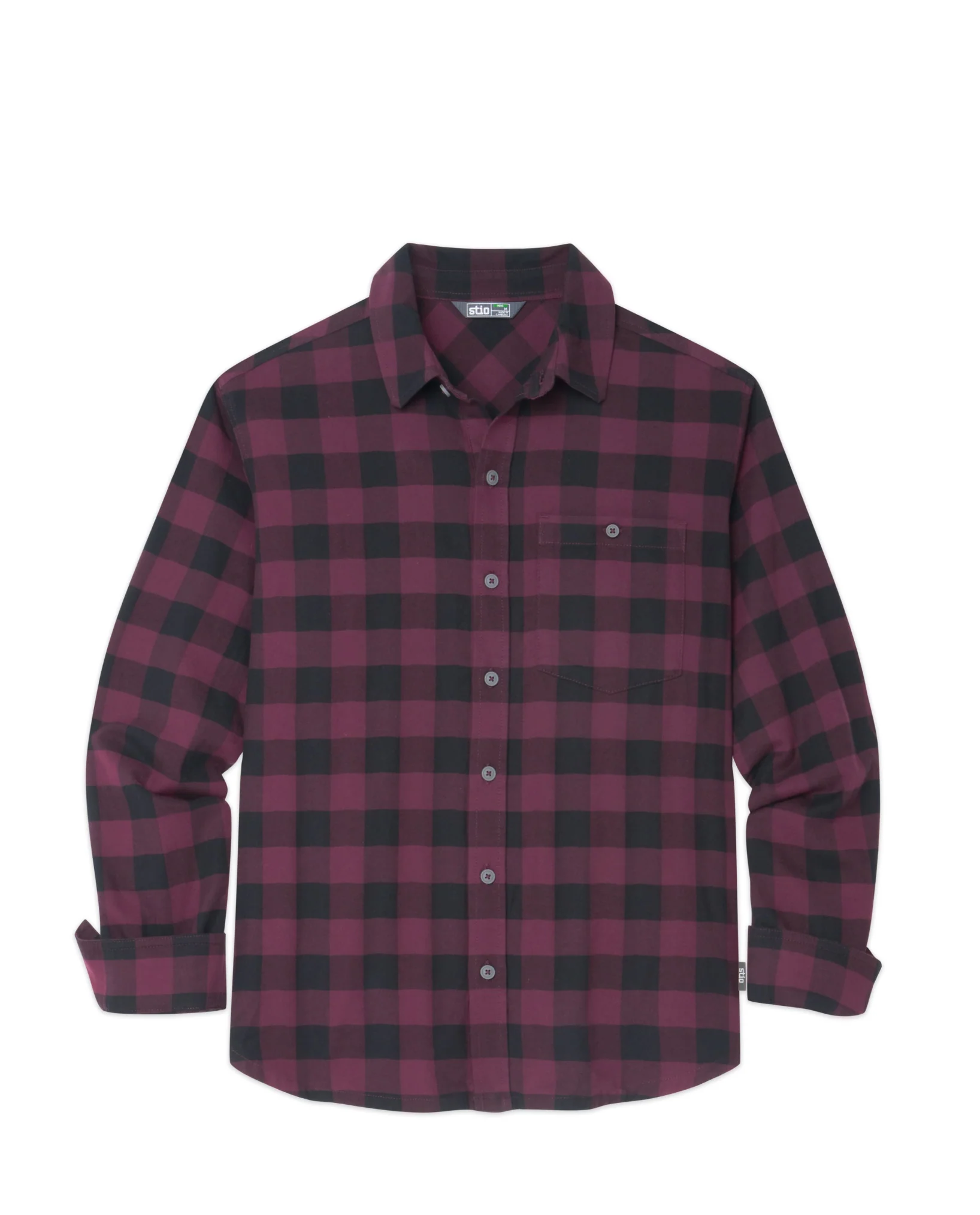 Men's Miter Stretch Lightweight Flannel Shirt - Image 33