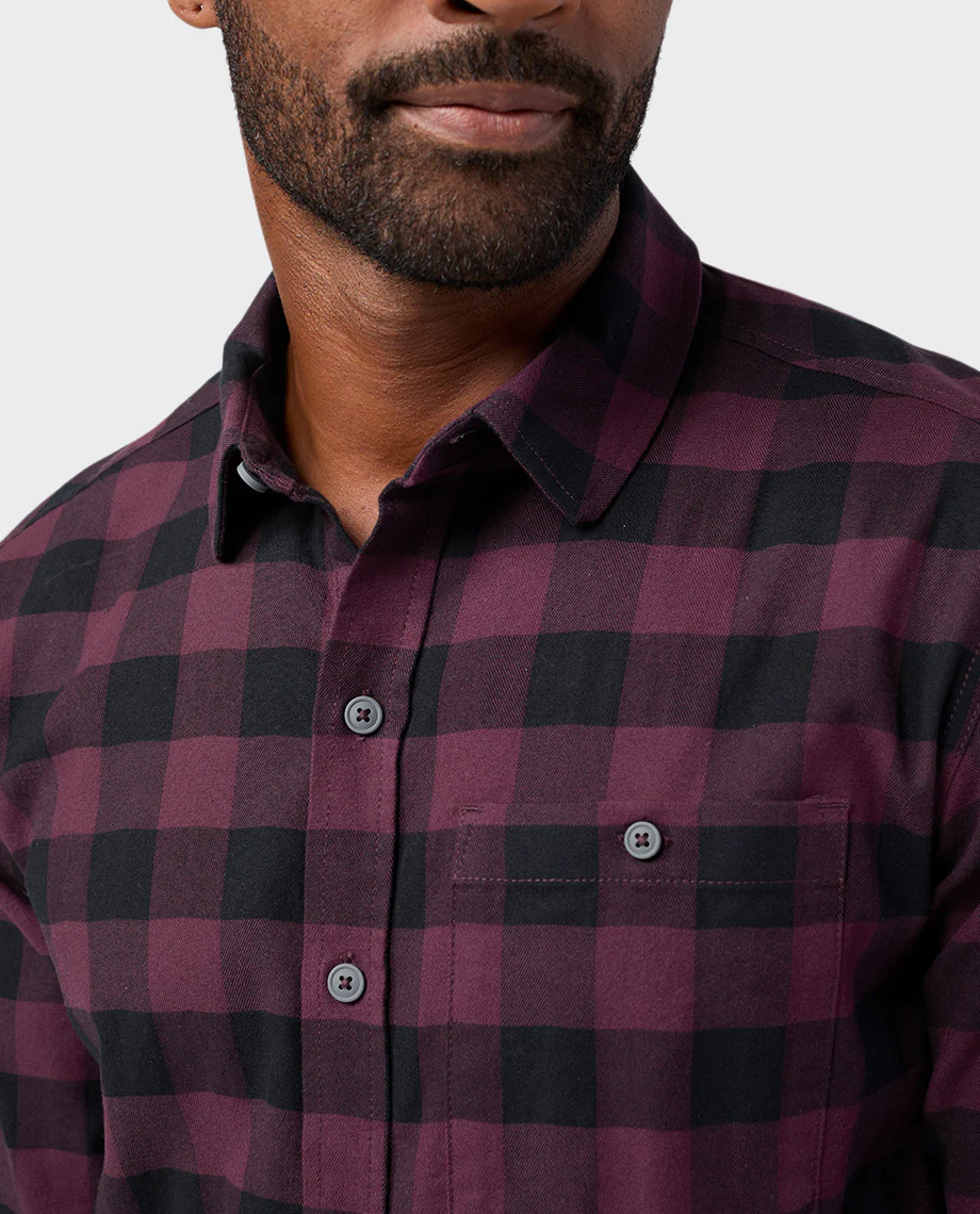 Men's Miter Stretch Lightweight Flannel Shirt - Image 36