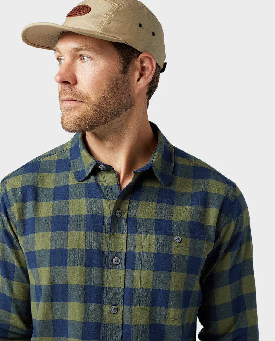Men's Miter Stretch Lightweight Flannel Shirt - Image 4