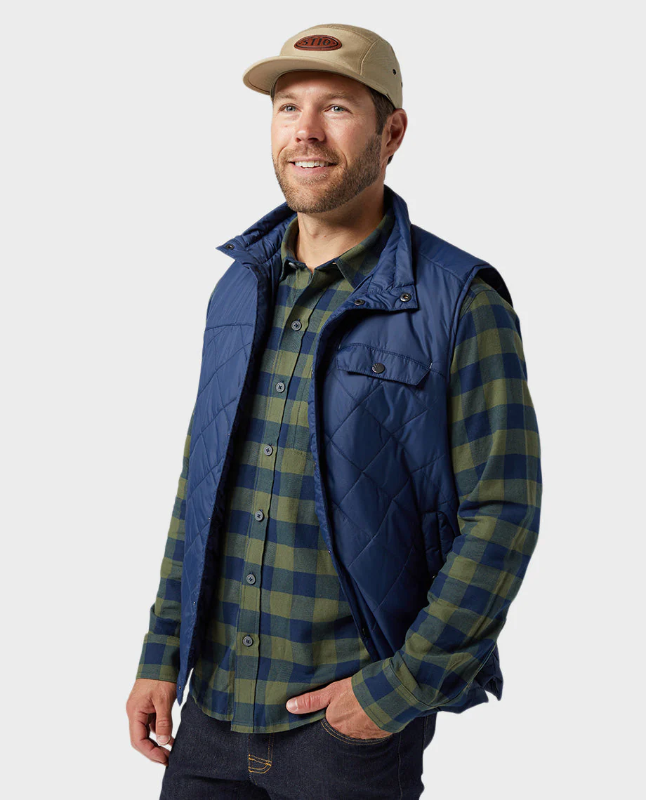 Men's Miter Stretch Lightweight Flannel Shirt - Image 6