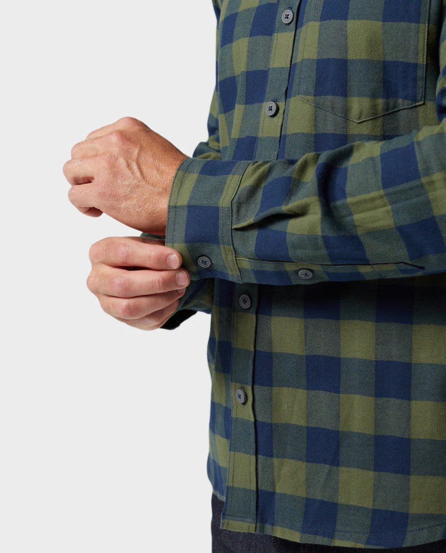 Men's Miter Stretch Lightweight Flannel Shirt - Image 8