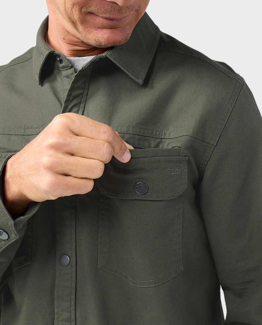 Men's Saratoga Canvas Shirt - Image 16