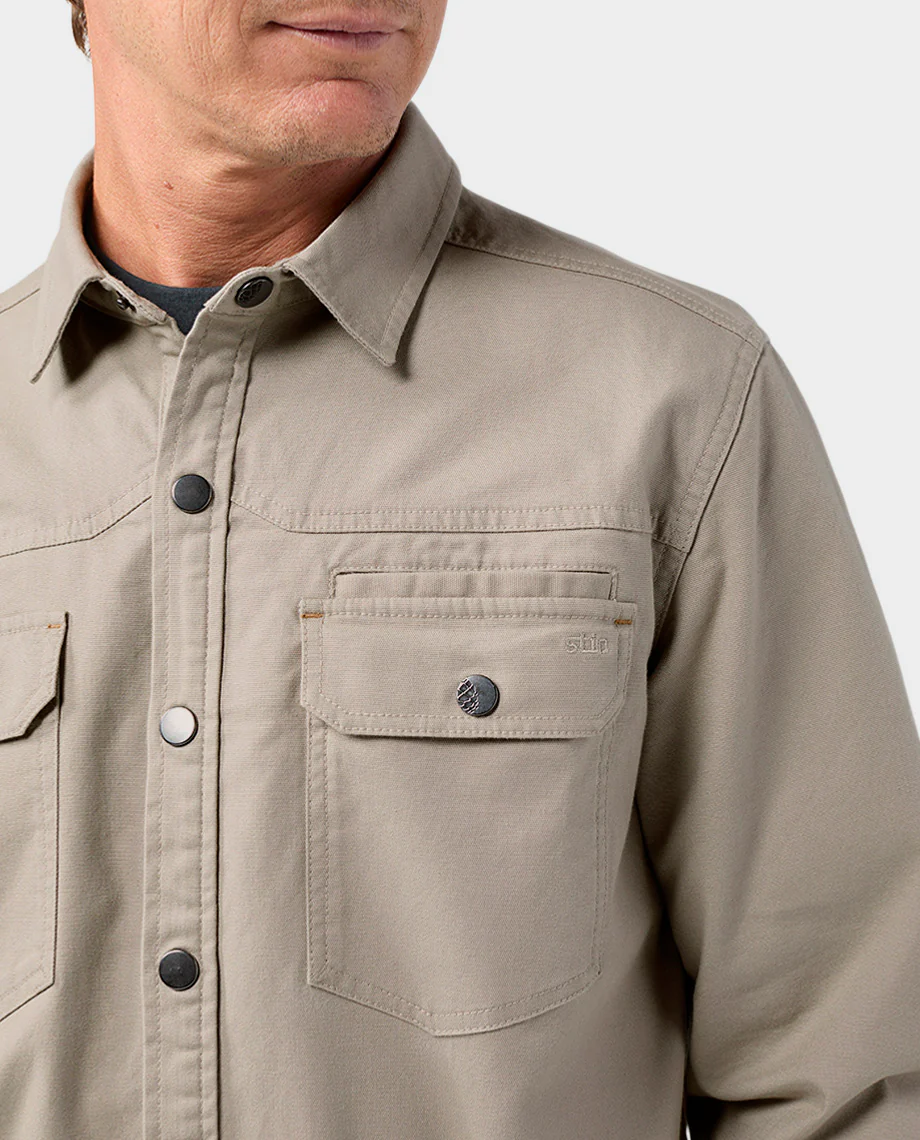 Men's Saratoga Canvas Shirt - Image 4