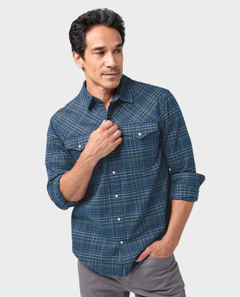Men's Slipstone Midweight Flannel Shirt - Image 28