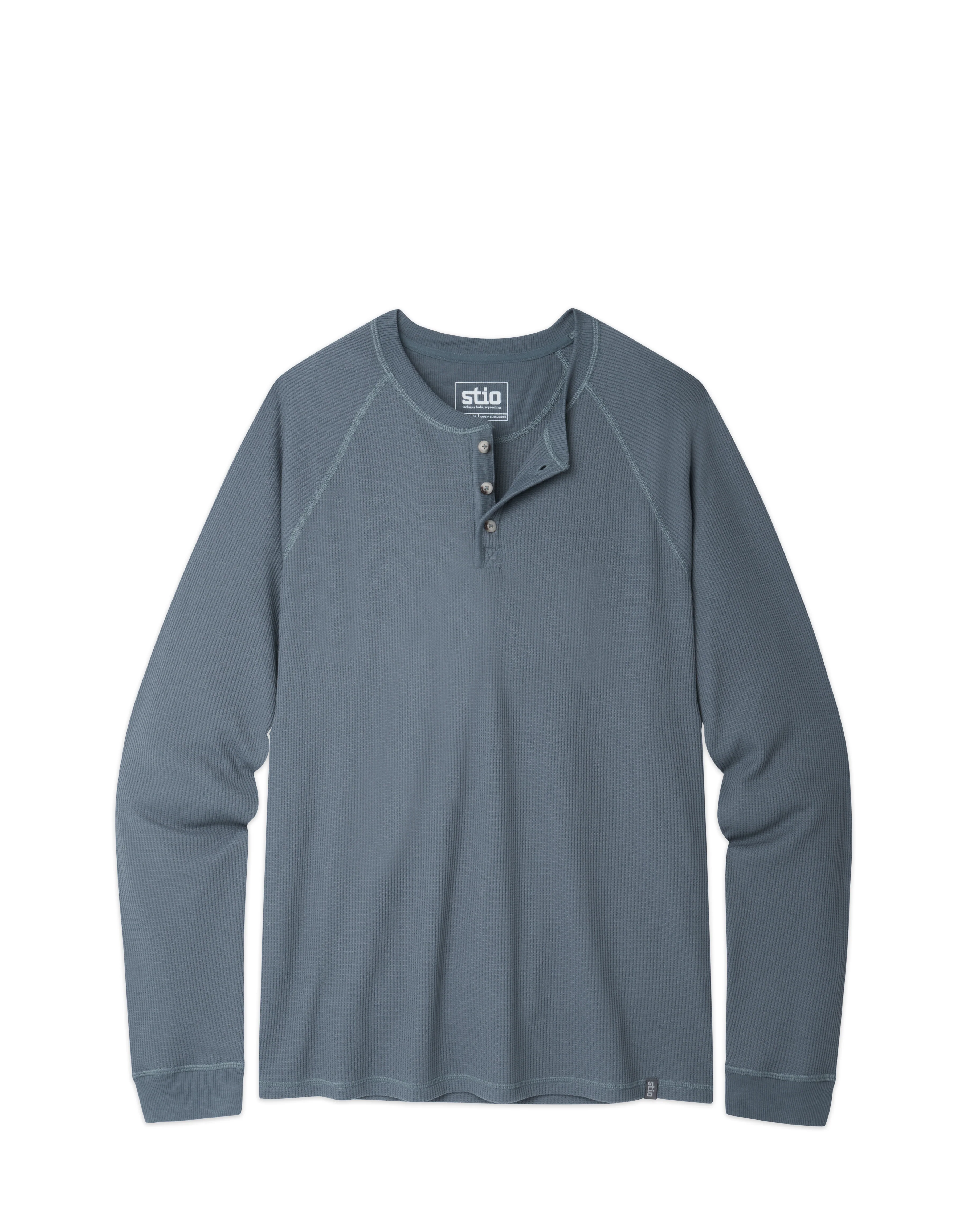 Men's Wister Waffle Henley - Image 10