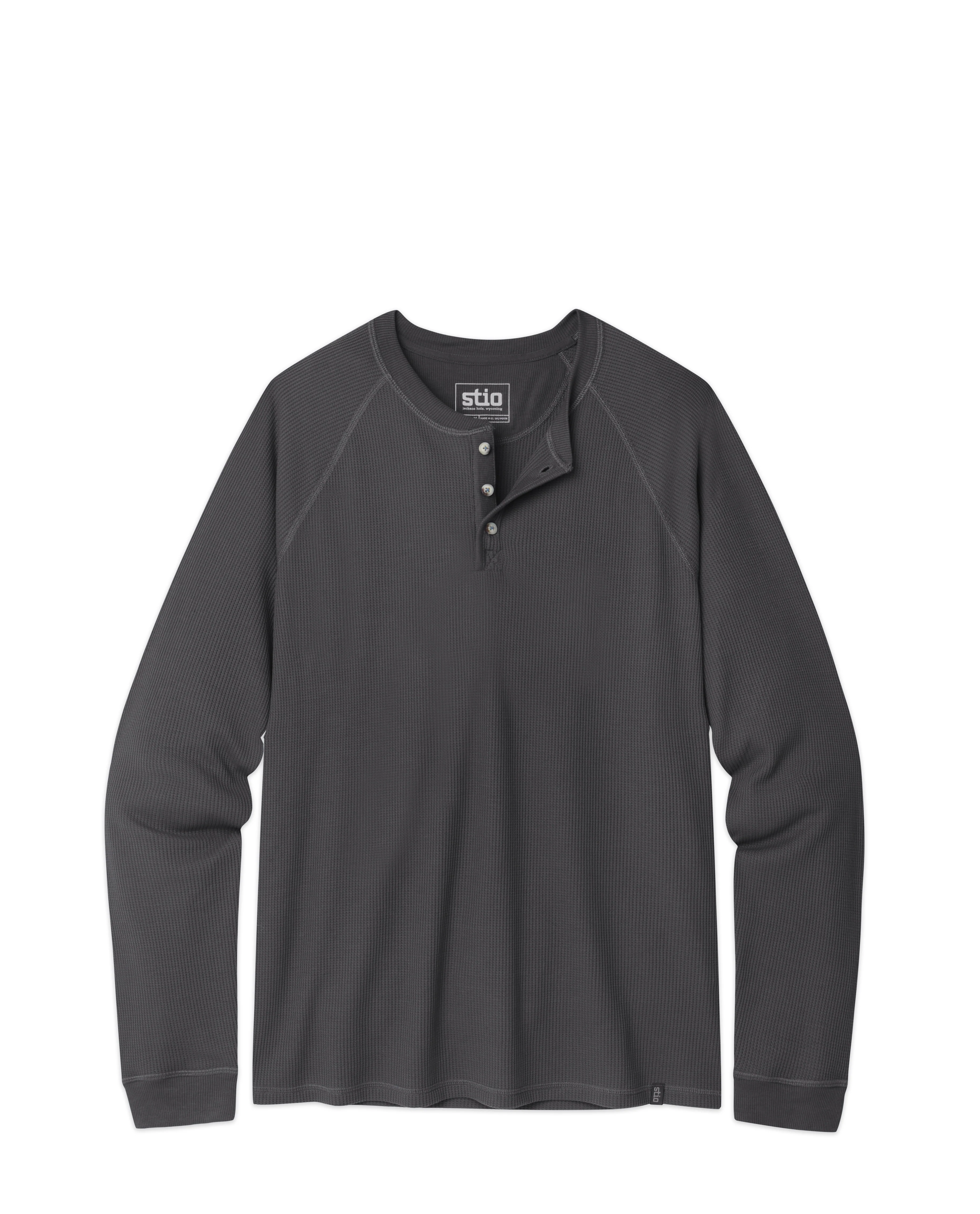 Men's Wister Waffle Henley - Image 8