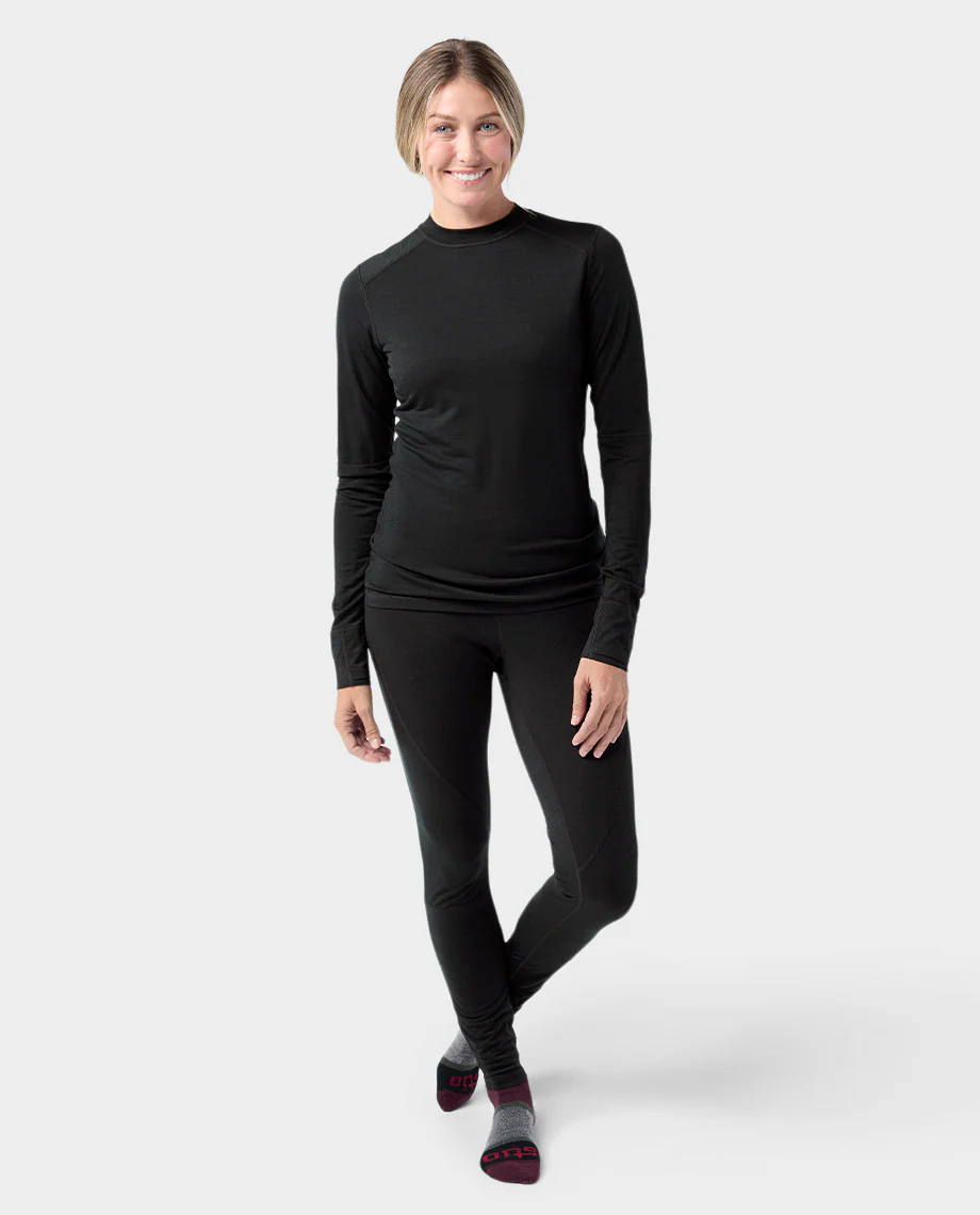 Women's Basis PeakWool Lightweight Crew LS - Image 16