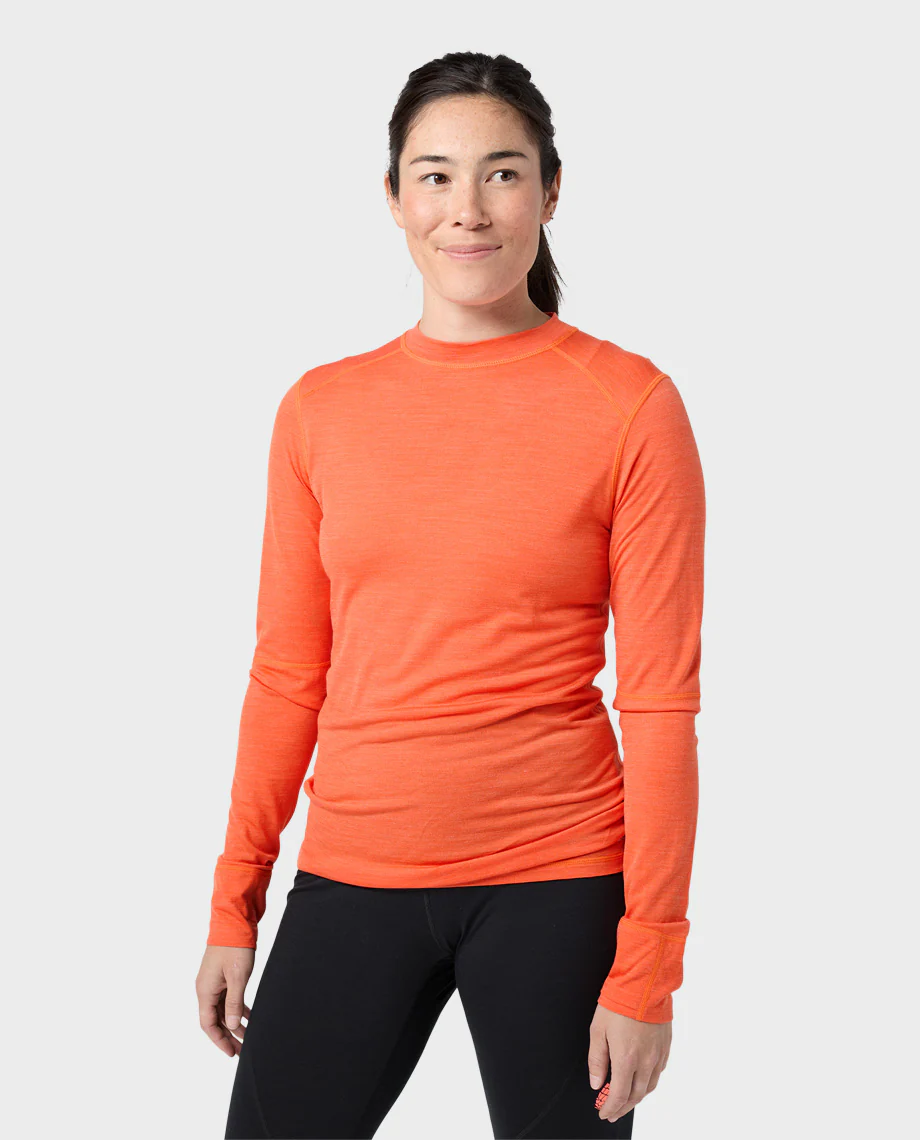 Women's Basis PeakWool Lightweight Crew LS - Image 26