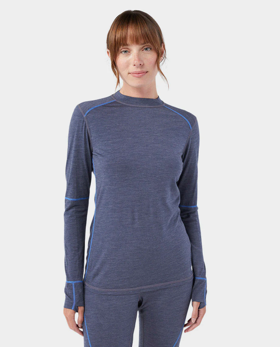 Women's Basis PeakWool Lightweight Crew LS - Image 3