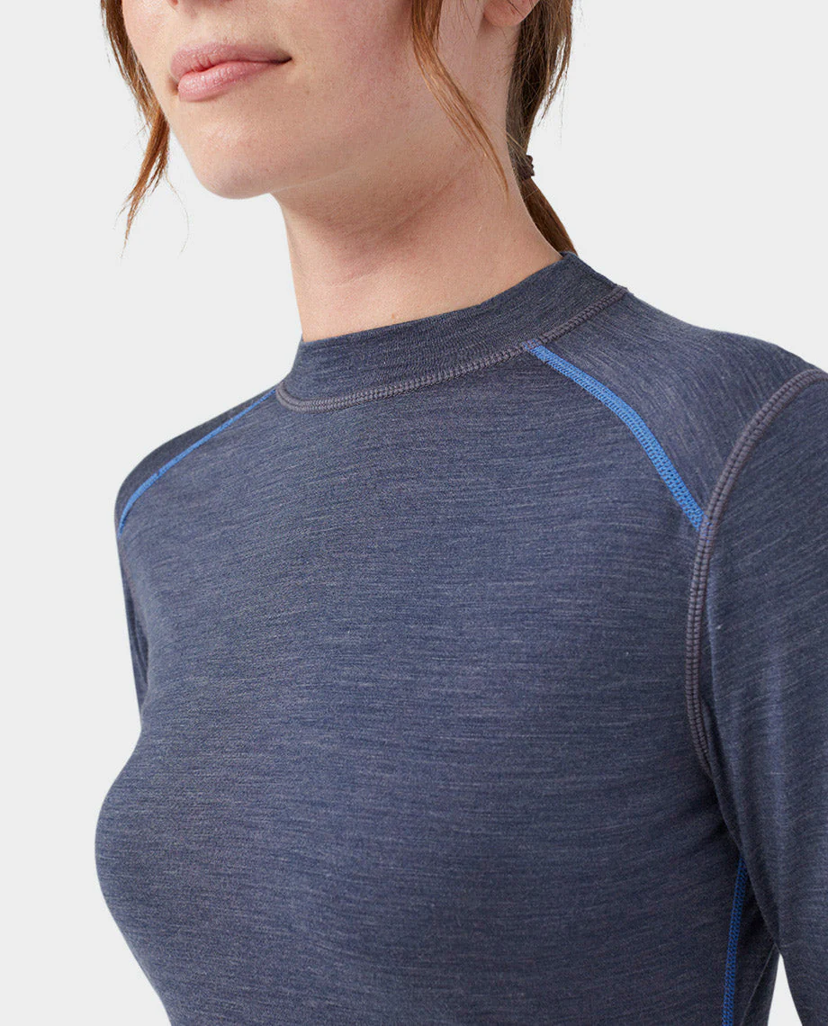 Women's Basis PeakWool Lightweight Crew LS - Image 6