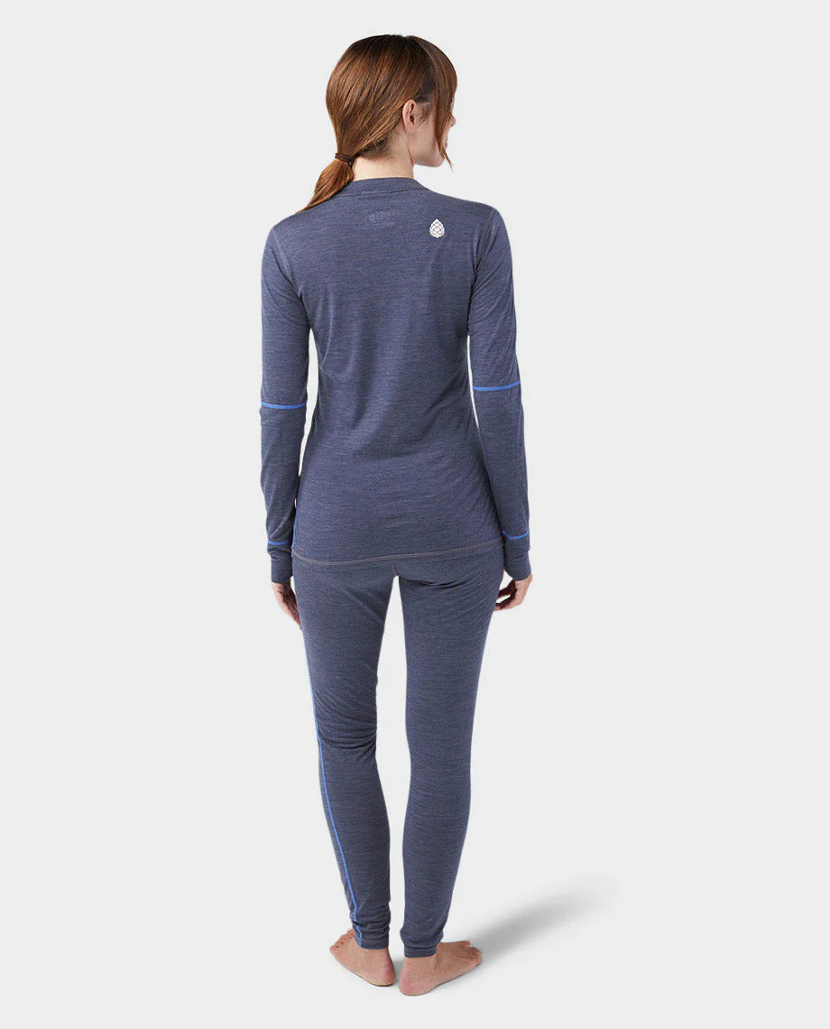 Women's Basis PeakWool Lightweight Crew LS - Image 7