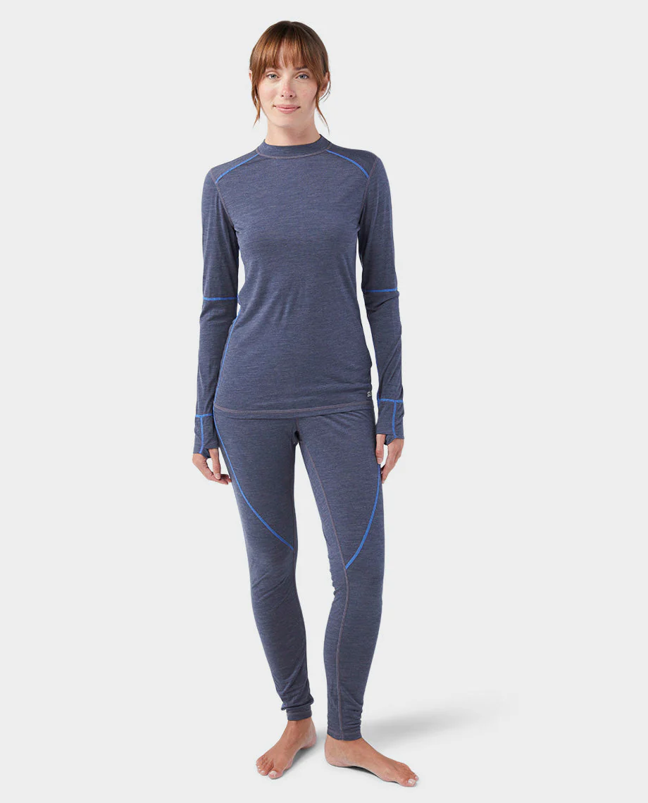 Women's Basis PeakWool Lightweight Crew LS - Image 9