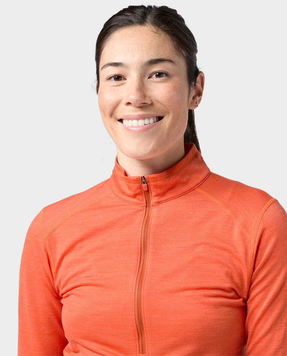Women's Basis PeakWool Lightweight Half Zip - Image 13